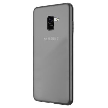 Gpack Samsung Galaxy A8 Plus 2018 0.2 mm Mavi Silikon Kılıf
