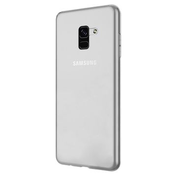 Gpack Samsung Galaxy A8 Plus 2018 0.2 mm Mavi Silikon Kılıf