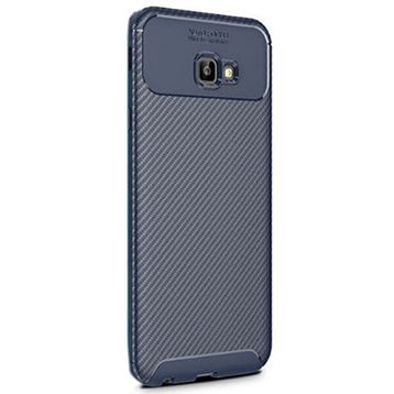 Gpack Samsung Galaxy J4 Lacivert Negro Karbon Dizayn Silikon Kılıf