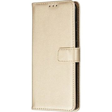 Gpack Samsung Galaxy M31 LocaL Cüzdan Standlı Kartvizitli Gold Kılıf