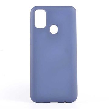 Gpack Samsung Galaxy M31 Premier Silikon Esnek Koruma Lacivert Kılıf