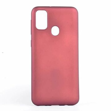 Gpack Samsung Galaxy M31 Premier Silikon Esnek Koruma Mürdüm Kılıf