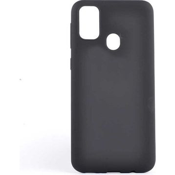 Gpack Samsung Galaxy M31 Premier Silikon Esnek Koruma Siyah Kılıf
