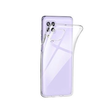 Gpack Samsung Galaxy M32 4G Süper Silikon Korumalı Şeffaf Kılıf