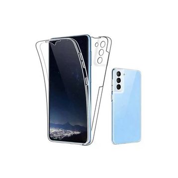 Gpack Samsung Galaxy S22 Ön Arka Şeffaf Silikon Koruma Renksiz Kılıf