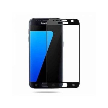 Gpack Samsung Galaxy S7 Renkli Full Kapatan Cam Gold Ekran Koruyucu