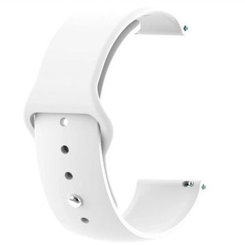 Gpack Samsung Galaxy Watch 3 45 mm Mat Düz Renkli Silikon Turkuaz Kordon