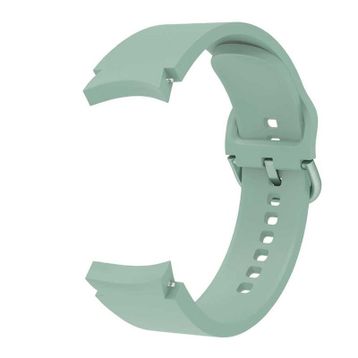 Gpack Samsung Galaxy Watch 4 40 mm Model Uyumlu Kancalı Silikon KRD 50 Petrol Mavisi Kordon