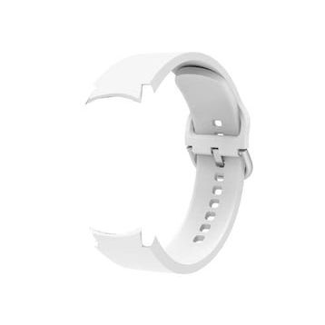 Gpack Samsung Galaxy Watch 4 40 mm Model Uyumlu Kancalı Silikon KRD 50 Petrol Mavisi Kordon