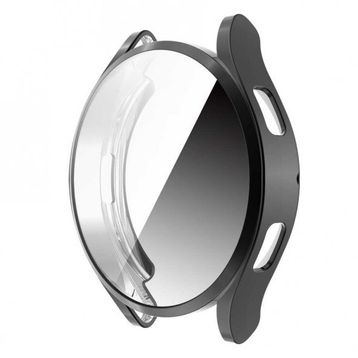 Gpack Samsung Galaxy Watch 4 44 mm Önü Kapalı Renkli Silikon Bronz Kordon