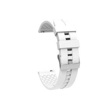 Gpack Samsung Galaxy Watch 42 mm Silikon Kancalı KRD 23 Lacivert Kordon Kılıfı