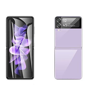 Gpack Samsung Galaxy Z Flip 4 Ön Arka Ekran Koruyucu