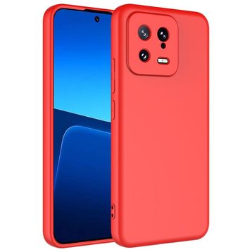 Gpack Xiaomi Mi 13 Mara Lansman Silikon Mat Soft İçi Kadife Kılıf