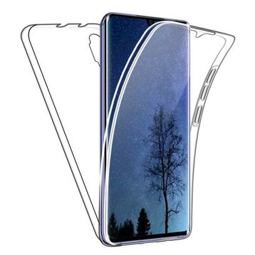 Gpack Xiaomi Mi Note 10 Lite Ön Arka Şeffaf Silikon Koruma Şeffaf Kılıf