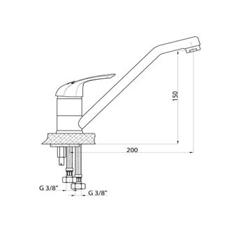 GPD Adrio MEB120 Eviye Bataryası