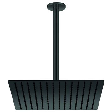 GPD ADS21-S Kare Slim Metal 30x30 cm Siyah Ankastre Duş Başlığı