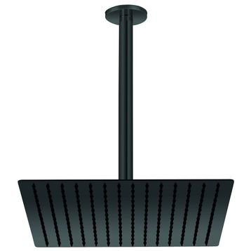 GPD ADS21-S Kare Slim Metal 30x30 cm Siyah Ankastre Duş Başlığı
