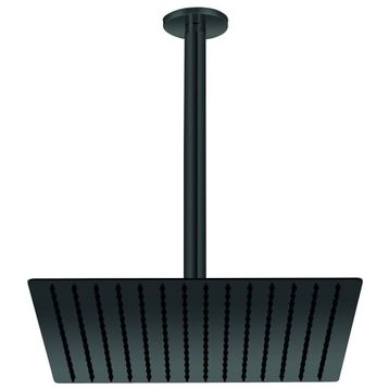 GPD ADS21-S Kare Slim Metal 30x30 cm Siyah Ankastre Duş Başlığı