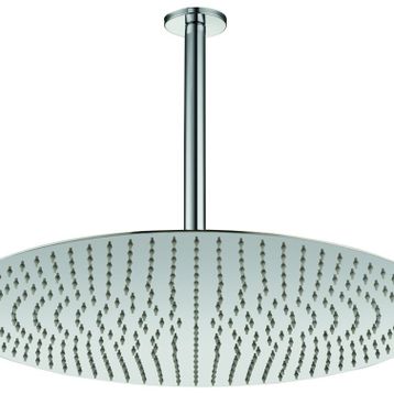 GPD ADS26 Oval Slim Metal 50 cm Ankastre Duş Başlığı
