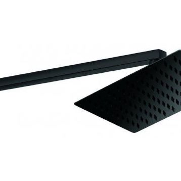 GPD ADS27-S Kare Slim Metal 20x20 cm Siyah Ankastre Duş Başlığı