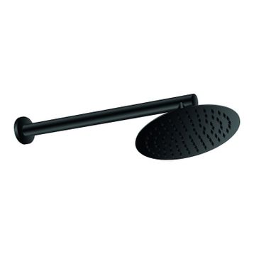 GPD ADS28-S Siyah Duvardan Ankastre Duş Seti