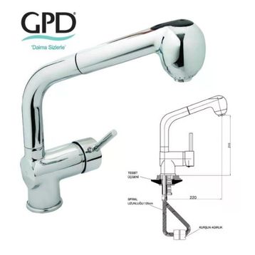 GPD MES70 Espina Spiralli Eviye Bataryası