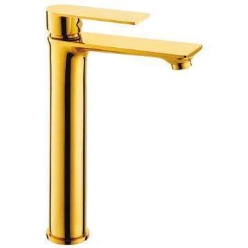GPD Msl155-A Provido Altın Set Üstü Lavabo Bataryası