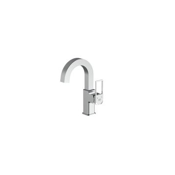GPD MTL190 Krom Quadro Tek Gövde Lavabo Bataryası