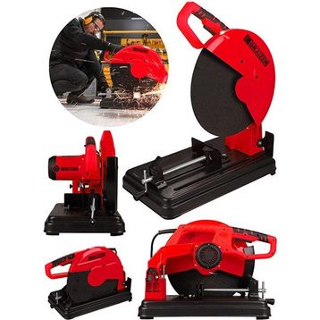 Graizer Alman Bakır Sargılı Çelik Şanzuman Profil ve Metal Turbo 9000 355 mm Demir Kesme Makinesi