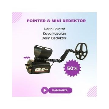 Grand Gpx Hunter 2in1 2 Özellik Birarada Pointer Dedektör