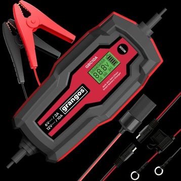 Grangos GBC10A 6/12 V 180Ah Akıllı Dijital Akü Şarj ve Bakım Cihazı