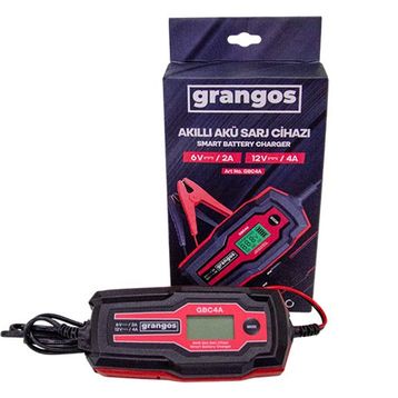 Grangos GBC4A 6/12 V 70Ah Akıllı Dijital Akü Şarj ve Bakım Cihazı