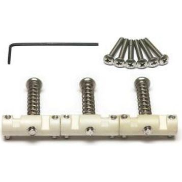 Graphtech PQ-8163-00 TUSQ IOS 3PC Compen Saddle Barrel Tele