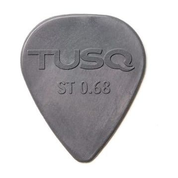 Graphtech PQP-0068-G6 Tusq Pick 0.68 mm Grey 6 Pack Deep Tone Pena