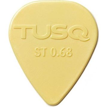 Graphtech PQP-0068-V6 TUSQ Pick 0.68 mm Vintage 6 Pack Warm Tone Pena