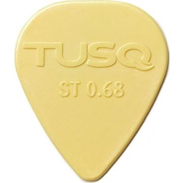 Graphtech PQP-0068-V6 TUSQ Pick 0.68 mm Vintage 6 Pack Warm Tone Pena