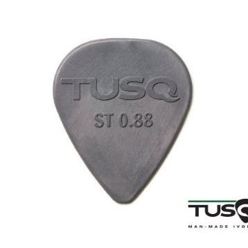Graphtech PQP-0088-G6 Tusq Pick 0.88 mm Grey 6 Pack Deep Tone Pena