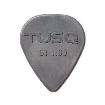 Graphtech PQP-0100-G6 Tusq Pick 1.00 mm Grey 6 Pack Deep Tone Pena