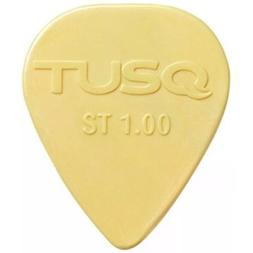 Graphtech PQP-0100-V6 TUSQ Pick 1.00 mm Vintage 6 Pack Warm Tone Pena