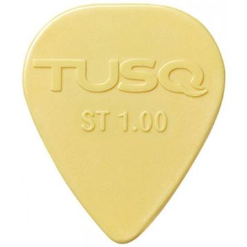Graphtech PQP-0100-V6 TUSQ Pick 1.00 mm Vintage 6 Pack Warm Tone Pena