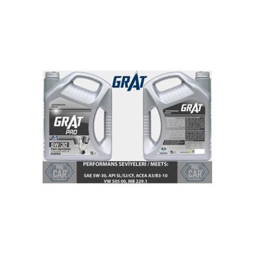 Grat 5W-30 Tam Sentetik Apı Sl/cf 7 lt Motor Yağı