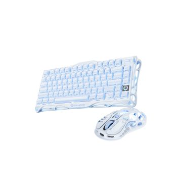 GravaStar Mercury K1 Pro+M1 Pro Ice Blue Gaming Klavye Mouse Set