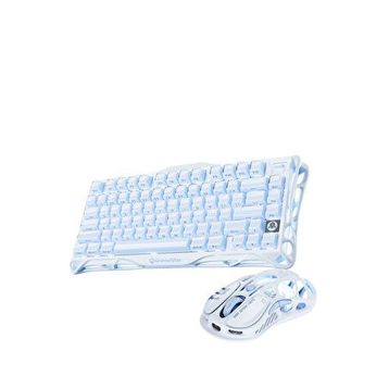 GravaStar Mercury K1 Pro+M1 Pro Ice Blue Gaming Klavye Mouse Set