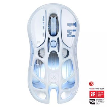GravaStar Mercury M1 Pro Ice Blue Şarjlı Mavi Gaming Mouse