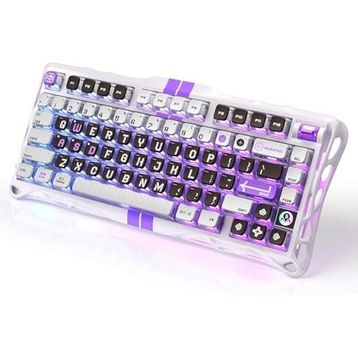 GravaStar Mercury V75 HE Gri RGB %75 TKL Magnetic Switch Kablolu Mekanik Oyuncu Klavyesi
