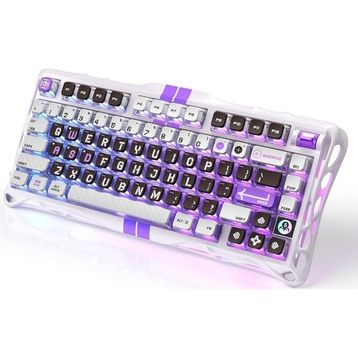 GravaStar Mercury V75 HE Gri RGB %75 TKL Magnetic Switch Kablolu Mekanik Oyuncu Klavyesi