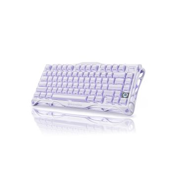 GravaStar Mercury V75 HE Mor RGB %75 TKL Magnetic Switch Kablolu Mekanik Oyuncu Klavyesi
