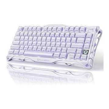 GravaStar Mercury V75 HE Mor RGB %75 TKL Magnetic Switch Kablolu Mekanik Oyuncu Klavyesi