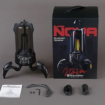 GravaStar Süpernova 25 W Siyah Bluetooth Hoparlör