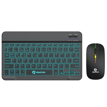 Gravion KM-BT35 Siyah Kablosuz Klavye Mouse Seti
